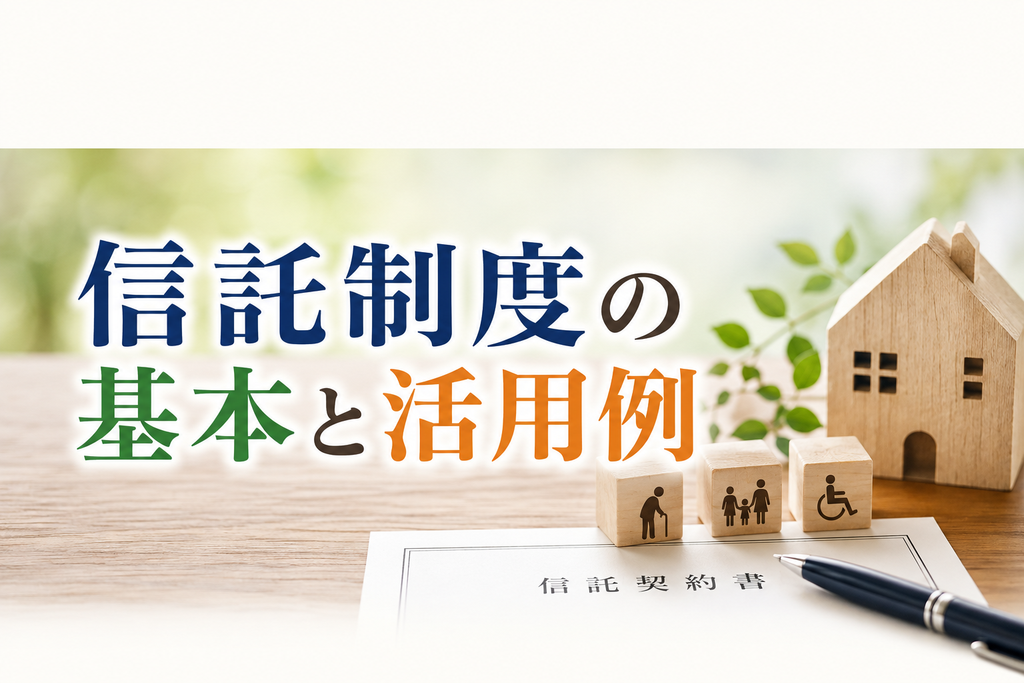 信託制度の基本と活用例