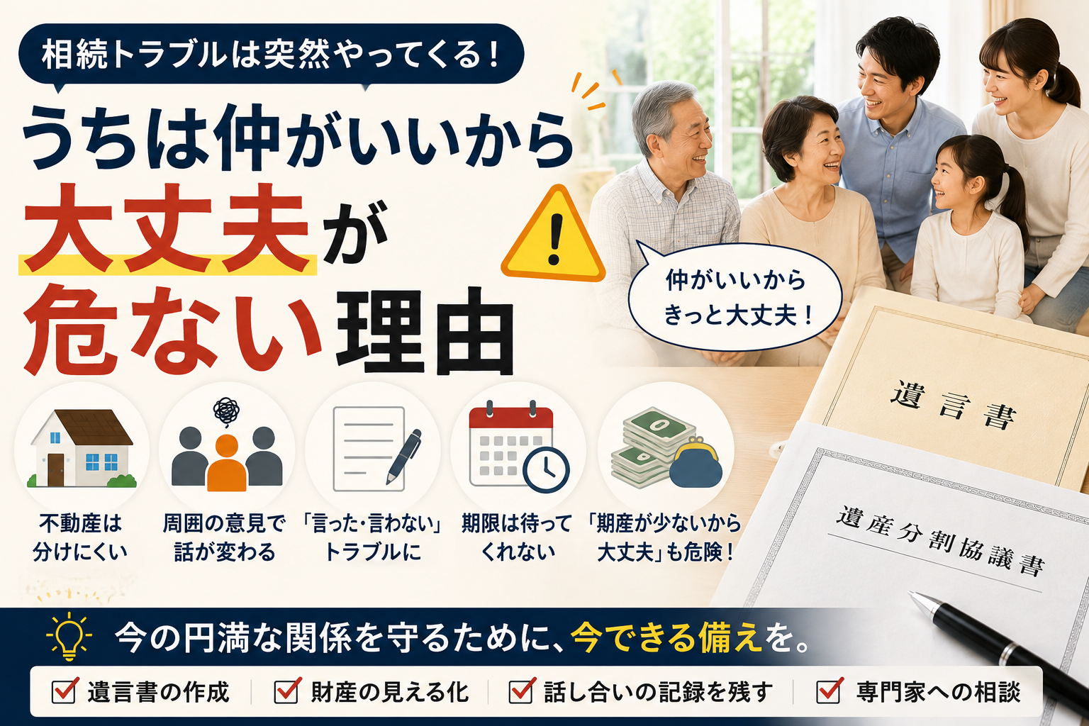 「うちは仲がいいからは大丈夫」が危ない理由