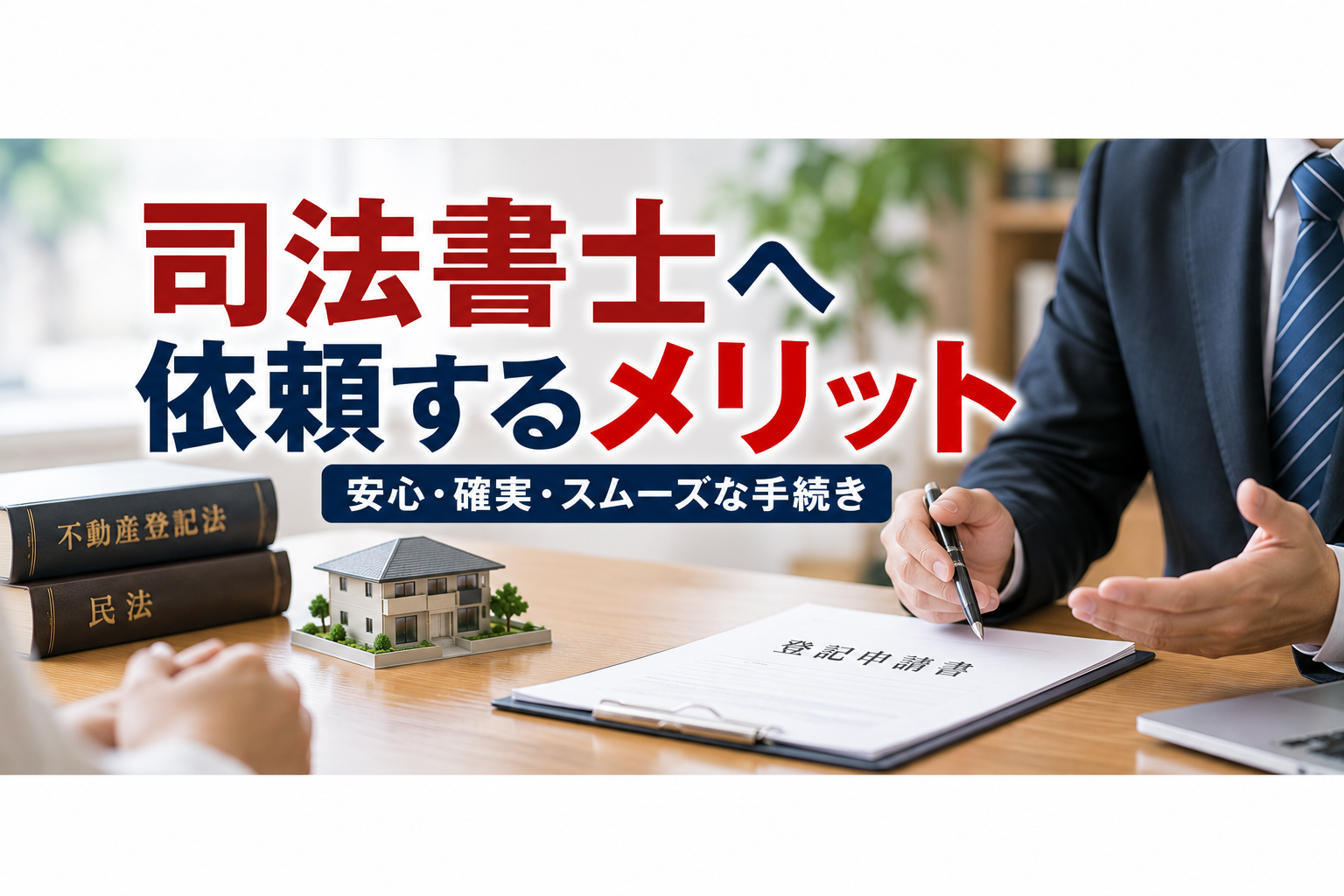 司法書士へ依頼するメリット