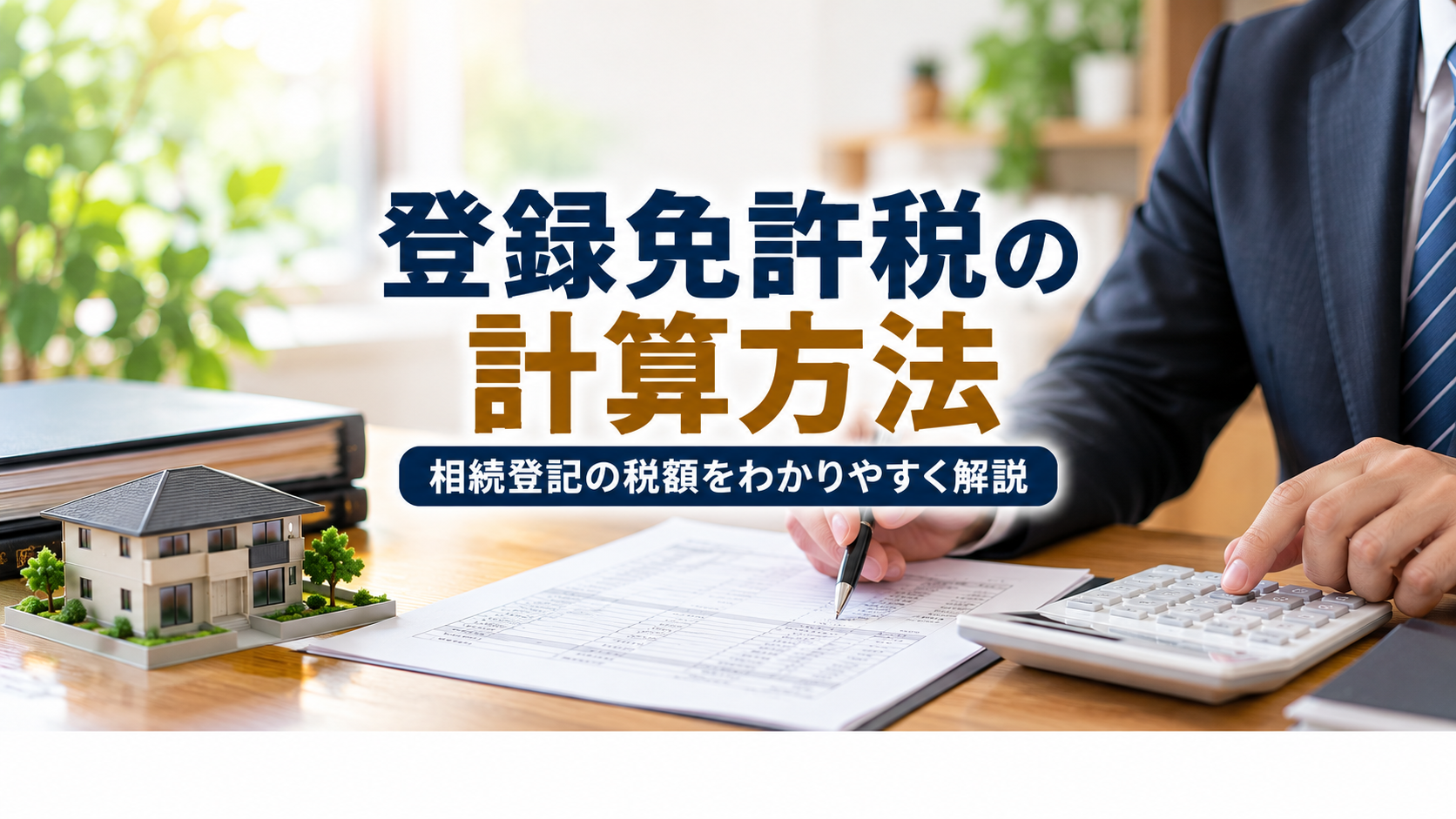 登録免許税の計算方法をわかりやすく解説