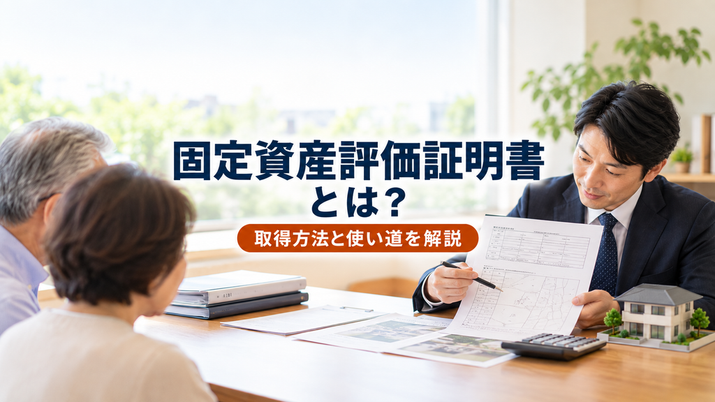 固定資産評価証明書とは?取得方法と使い道を解説